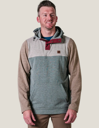 Powell Fleece Hoodie - Vintage Forest