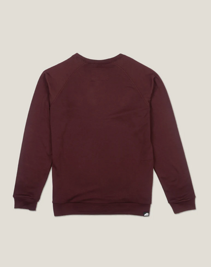 Powell Fleece Crew - Maroon