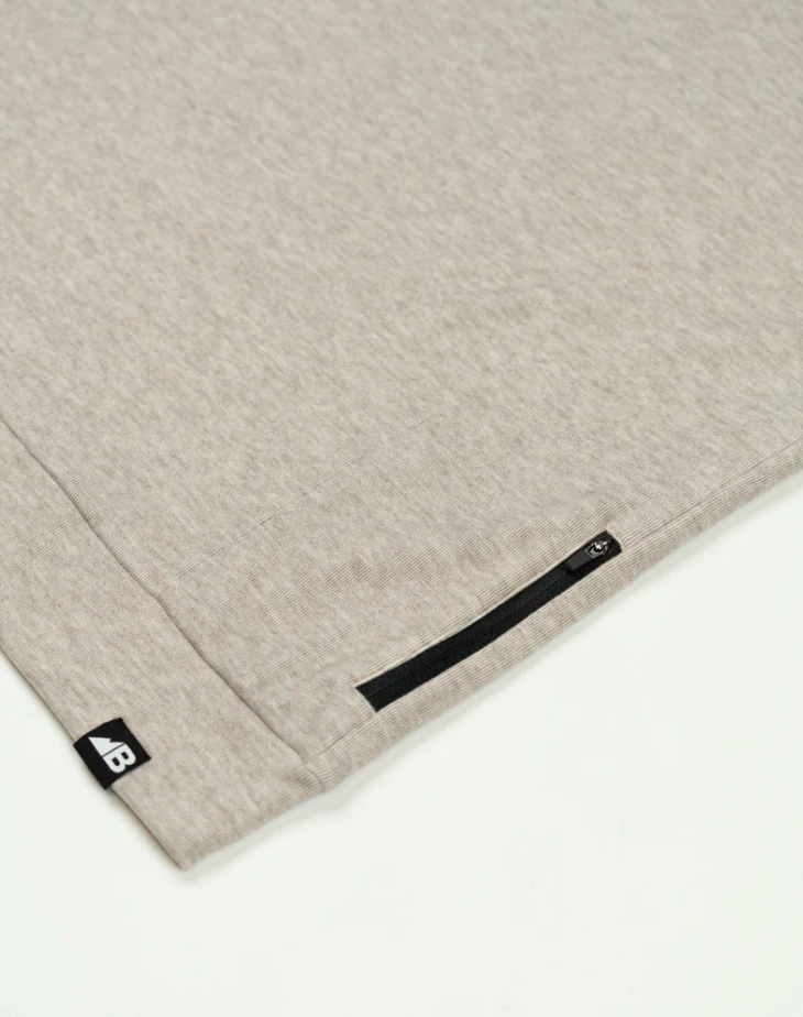 Powell Fleece Crew - Brown & Blue