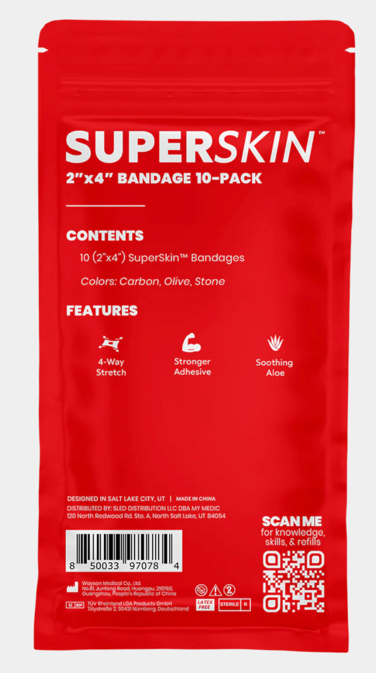 My Medic- Super Skin Blister Strips 10 pack