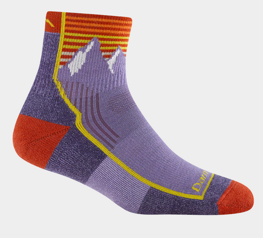 Darn Tough Women's Hiker Quarter Midweight Hiking Socks