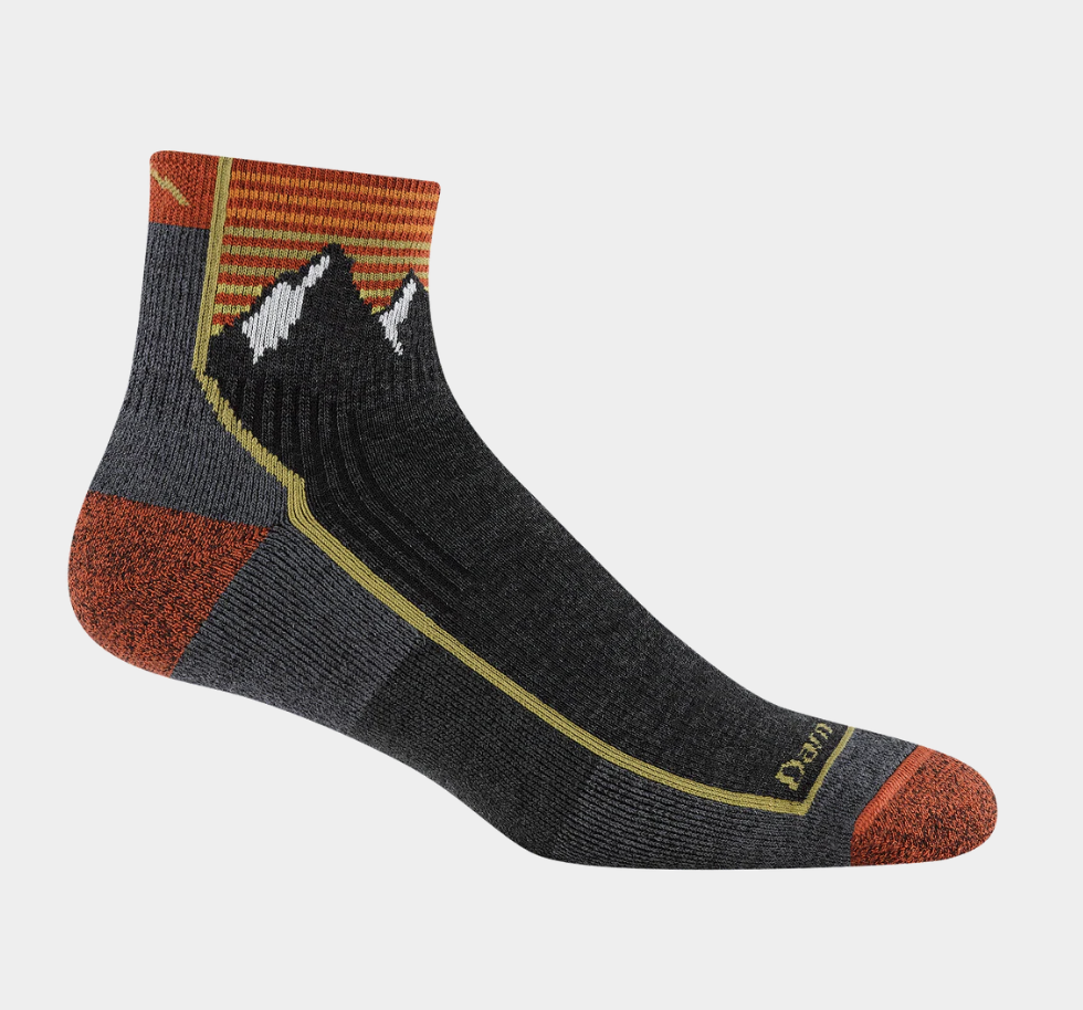 Darn Tough Men's Hiker Quarter Midweight Hiking Socks