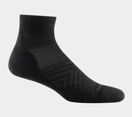 Darn Tough Men's Run Quarter Cushioned Ultra-Lightweight Running Socks