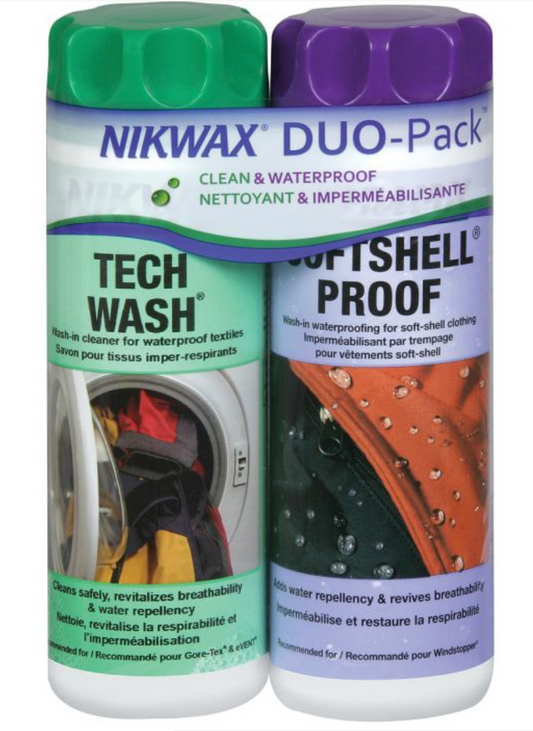 Nikwax Softshell Duo Pack