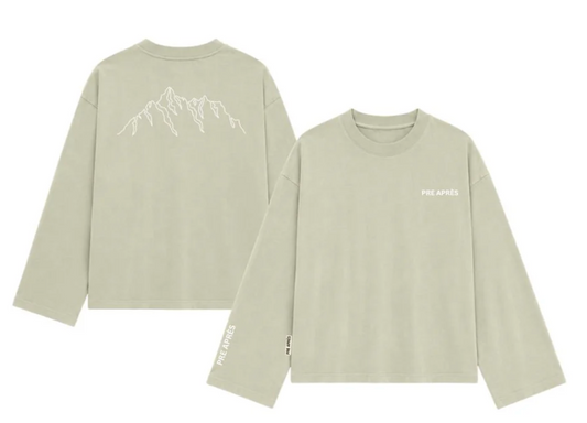 Pre Apres Alpine Long Sleeve - Slate Green