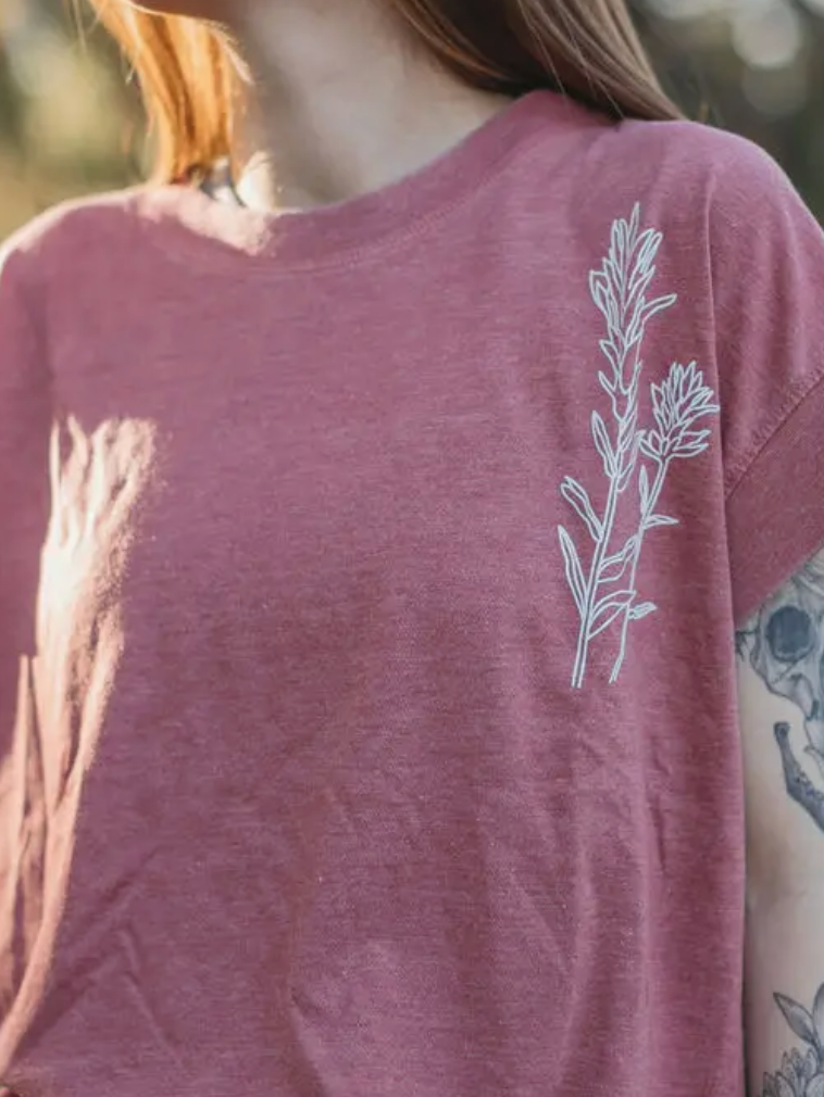 Indian Paintbrush Ladies Tee - Rogue