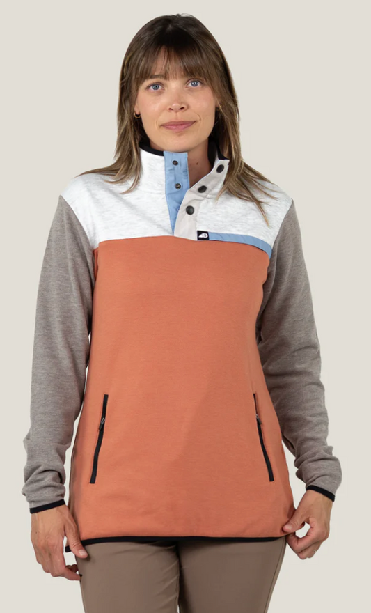 Womens Powell Fleece Pullover Dream Canyon