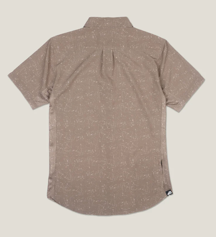 Vista Button Down - Brown Loam