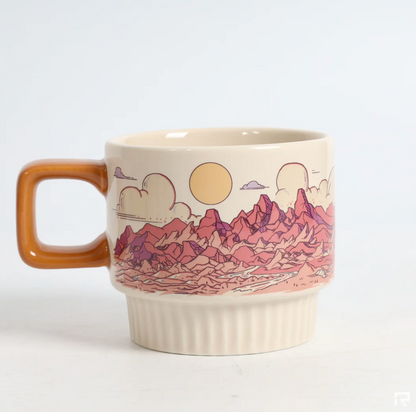 Mountain of Time Ceramic Mug