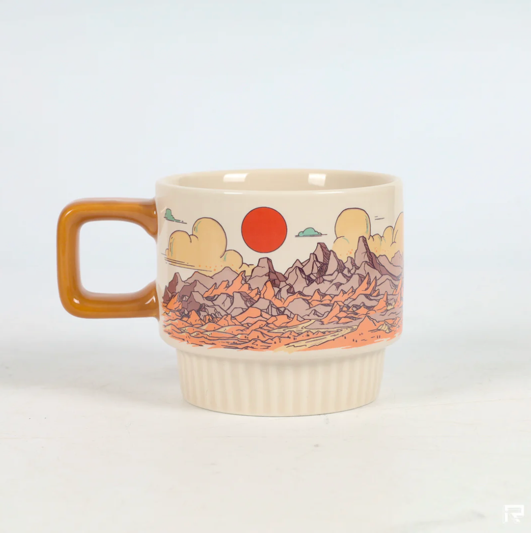 Mountain of Time Ceramic Mug