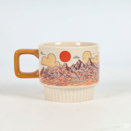 Mountain of Time Ceramic Mug