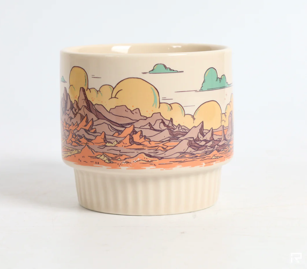 Mountain of Time Ceramic Mug