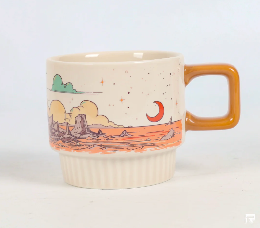 Mountain of Time Ceramic Mug