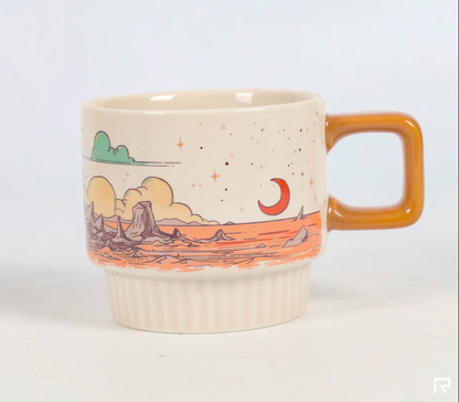 Mountain of Time Ceramic Mug