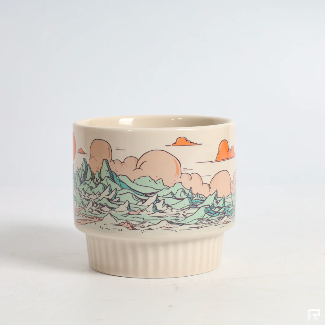Mountain of Time Ceramic Mug