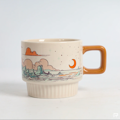 Mountain of Time Ceramic Mug