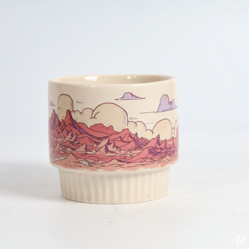 Mountain of Time Ceramic Mug