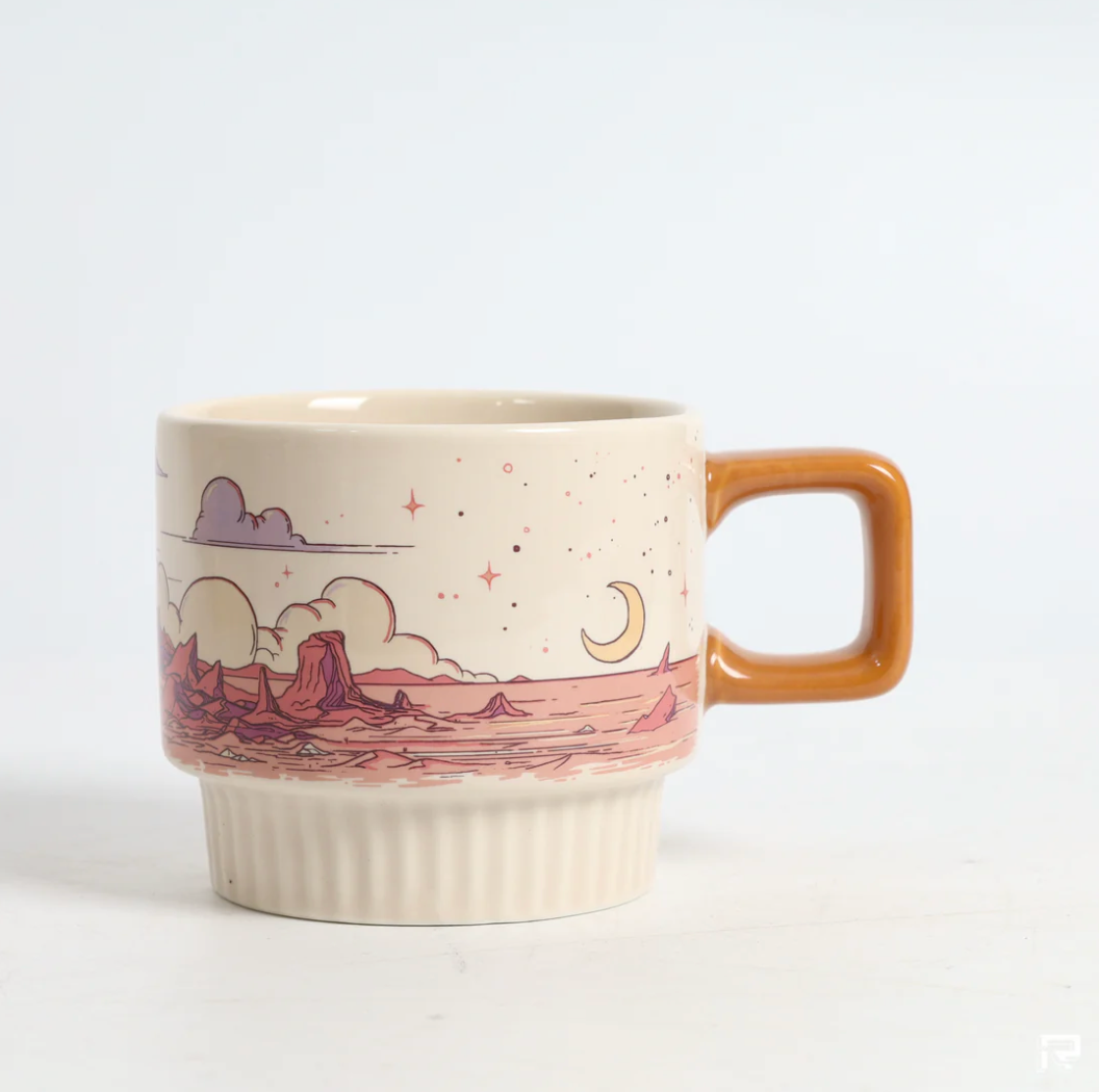 Mountain of Time Ceramic Mug