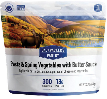BACKPACKERS PANTRY VEGETARIAN PERFORMANCE