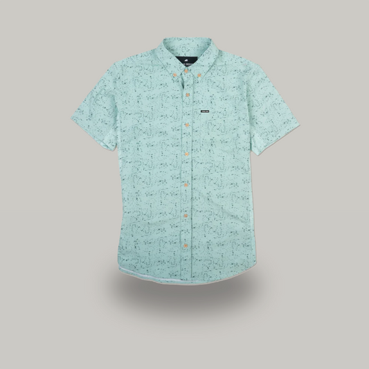 Vista Button Down - Green Loam