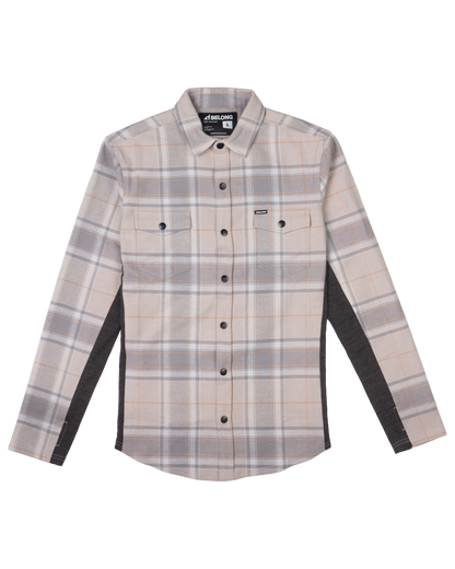 Deadline Tek Flannel - Durango Stone