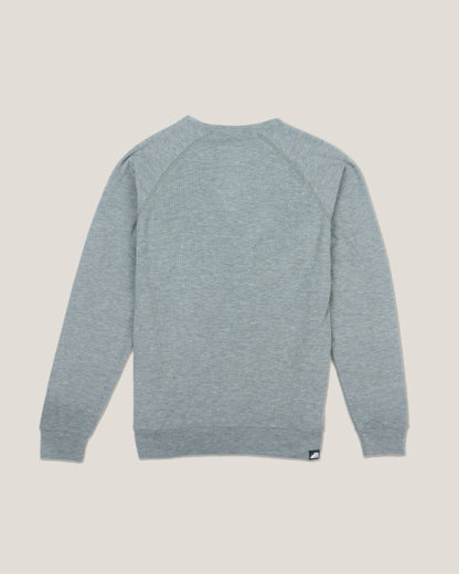 Men's Powell Fleece Crewneck - Brown & Oak