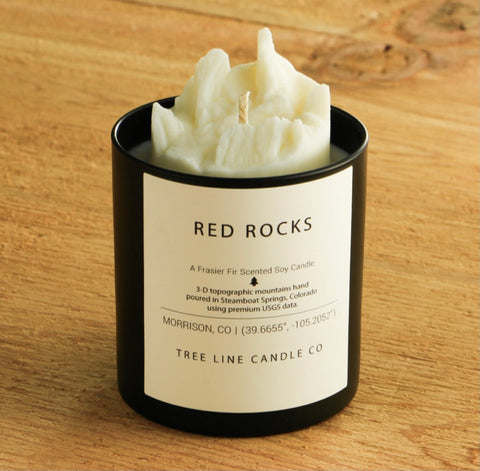 Red Rocks Candle