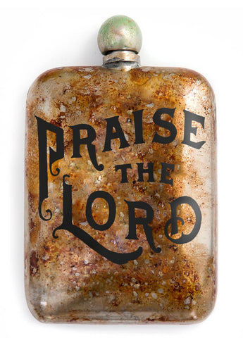 Sneerwell Praise the Lord Flask