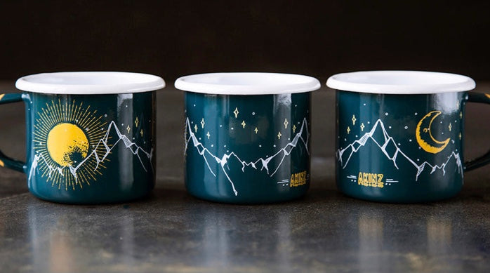 Mountain View Enamel Mug