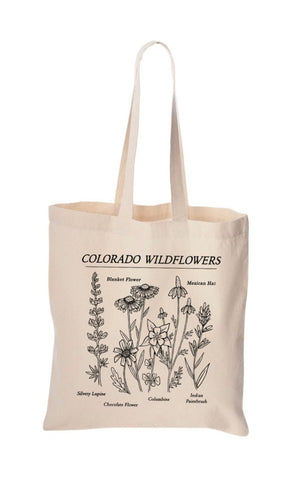 Colorado Wildflower Tote Bag